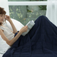 White Fox Pattern Kids Weighted Blanket, 5 Pounds | $30 | Amazon
Navy Weighted Blanket, 17 Pounds, 60" x 80" | $50 | Amazon
Bamboo Weighted Blanket, 20 Pounds, 60" x 80" | $75 | Amazon | Clip coupon